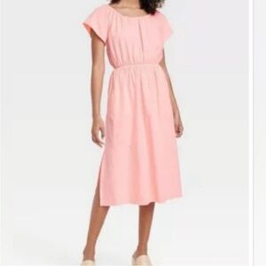Universal Thread Soft Pink Midi‎ Dress